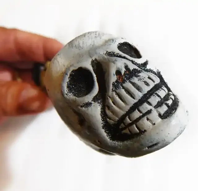 Mayan skull pipe PPP1408