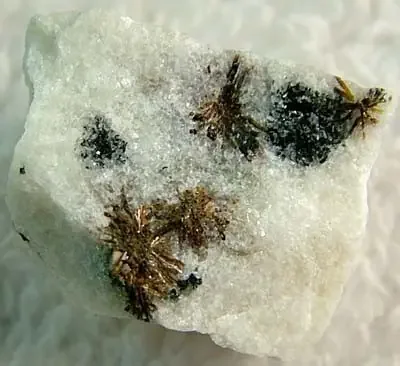 (MGW) ASTROPHYLLITE SPECIMEN IN MATRIX 25 CTS FP 445