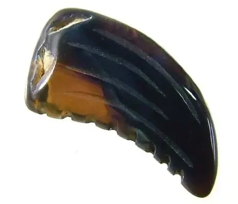 (MGW) OPAL CARVING OF DINOSAUR TOOTH 5 CTS FP 1161