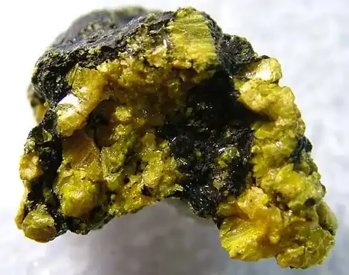 (MGW) ORPIMENT SPECIMEN GOLD BAR MINE USA 90 CTS FP 903