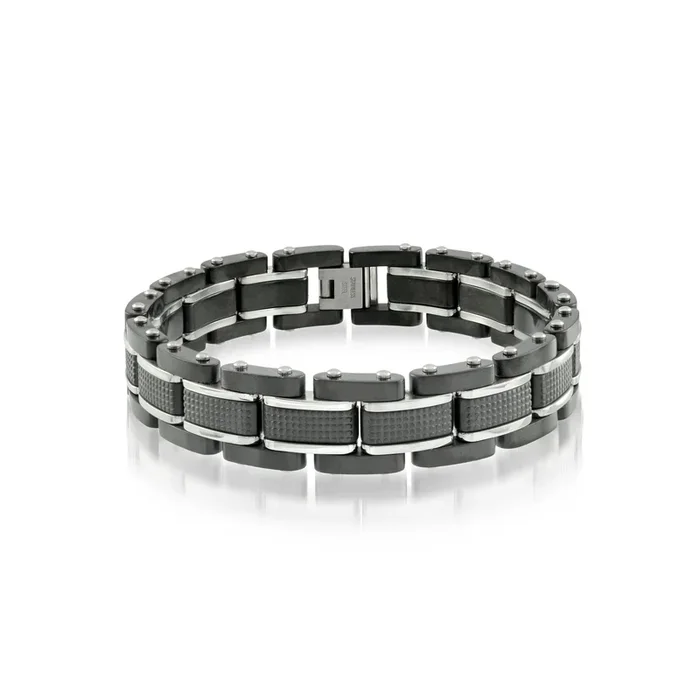 Midnight Armor Link Bracelet