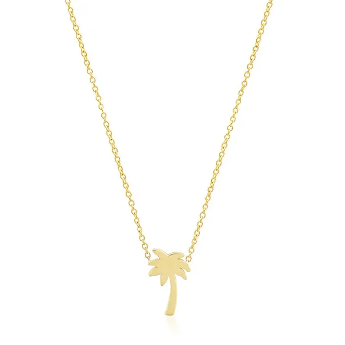 Mini Palm Tree Necklace