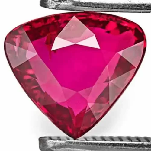 Mozambique Ruby, 1.02 Carats, Intense Red Heart