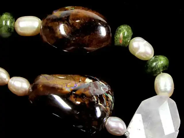 MULTI GEMSTONE BRACELET WITH NECKLACE 230 CTS AAT 1701