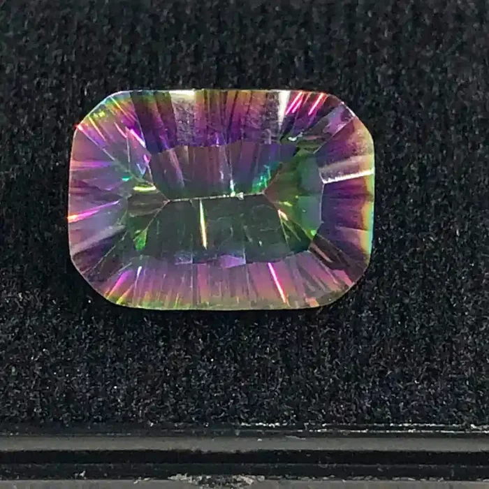 Mystic Quartz Gemstone Cushion Cut OMR 443