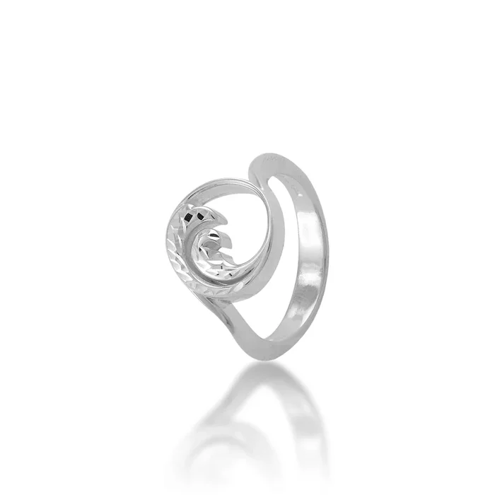 Nalu Ring in Sterling Silver – 12mm