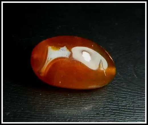 Natural Agate Bead Drilled Stone A603