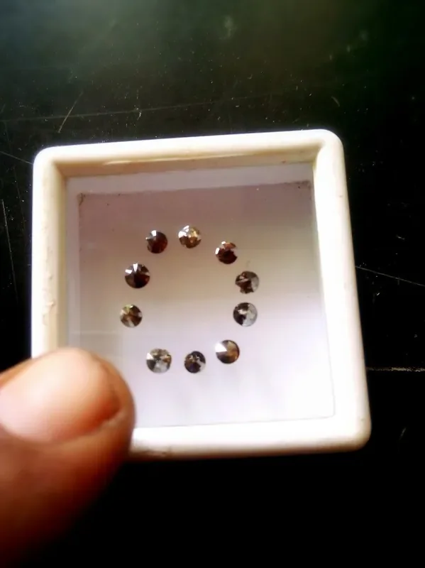 NATURAL-BROWNDIAMOND, O.14CTWSIZE-10PCSLOT