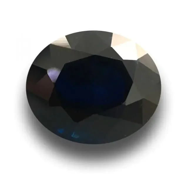 Natural Dark Royal Blue sapphire Loose Gemstone Certified Sri La