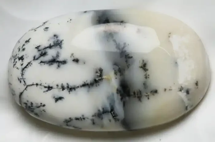 Natural Dendritic Agate Cab Stone Y116