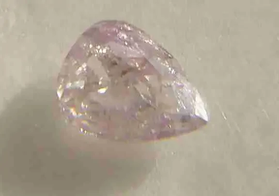 NATURAL-FANCYPINK DIAMOND-PEARS SHAPE-0.40CTWSIZE-1PCS