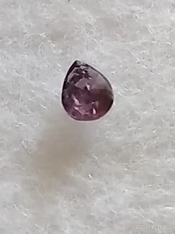 NATURAL-INTENSE PURPLEDIAMOND, 0.13CTWSIZE -1PCS,