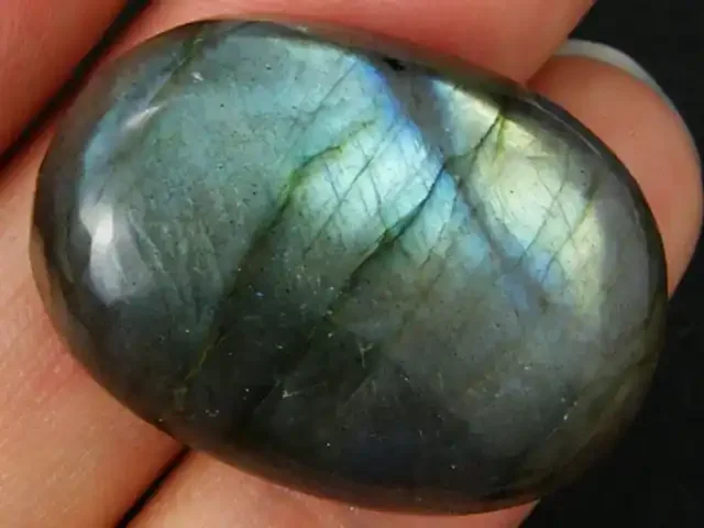NATURAL LABRADORITE CABOCHON STONE 43.55 CTS AAT 453