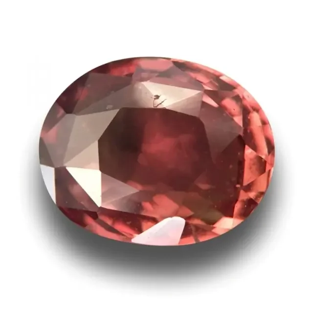 Natural Orange / pink / brown sapphire New Certified Sri Lanka