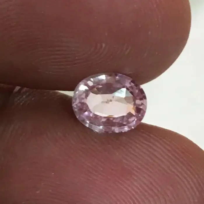 Natural Pink Sapphire Certified Loose Gemstone Sri Lanka – New