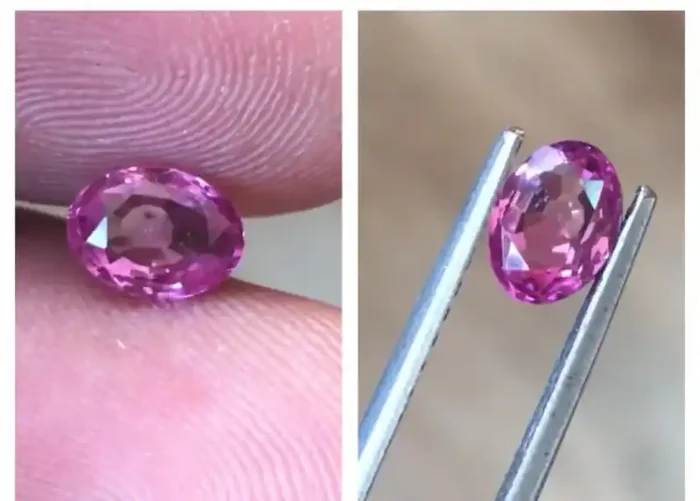 Natural Pink Sapphire Loose Gemstone New Sri Lanka