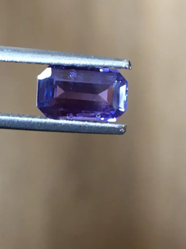 Natural Purple Sapphire Loose Gemstone New Sri Lanka