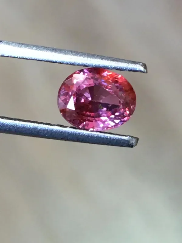 Natural Purplish Pink Sapphire Loose Gemstone Sri Lanka – New