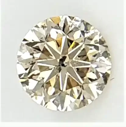 Natural Round Diamond , Diamond For Jewelry Brown Diamond 0.23 cts