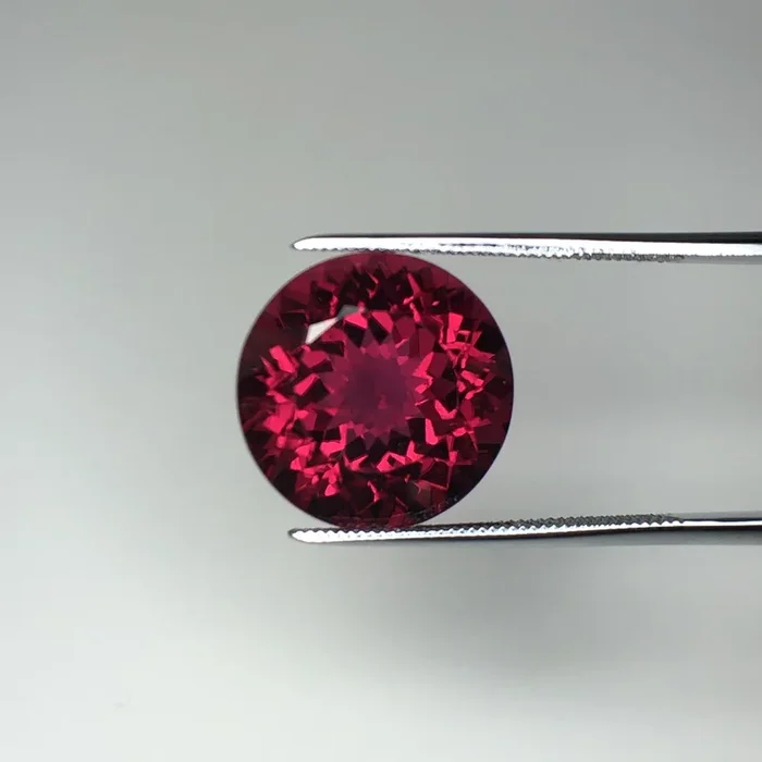 Natural Rubellite Tourmaline 9.83 ct Round Shape