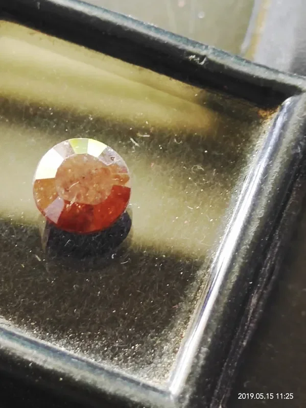 NATURAL-SOLITIARE-RAREST-COGNENCE-RED DIAMOND-3.50CARAT SIZE-1PC