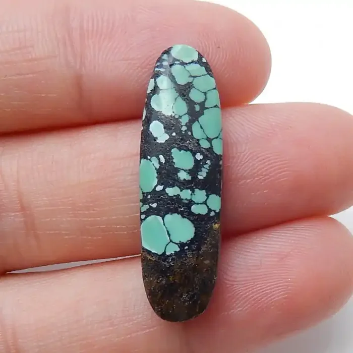 Natural Turquoise Cabochons ,Handmade Gemstone ,Turquoise ,Lucky Stone B874