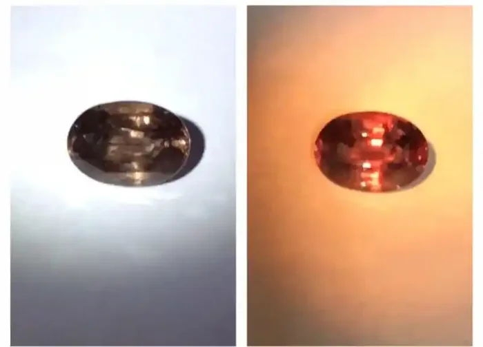 Natural Unheated Colour Changing Garnet Loose Gemstone Sri Lanka