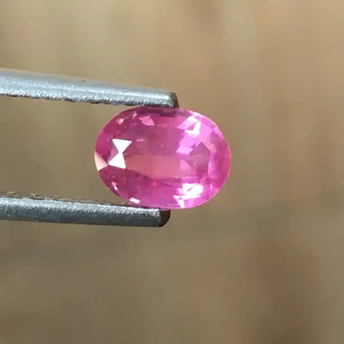 Natural Unheated Pink Sapphire Loose Gemstone New Sri Lanka