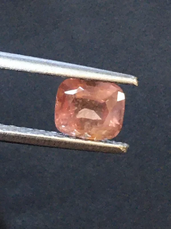 Natural Unheated Pinkish Orange Sapphire Loose Gemstone