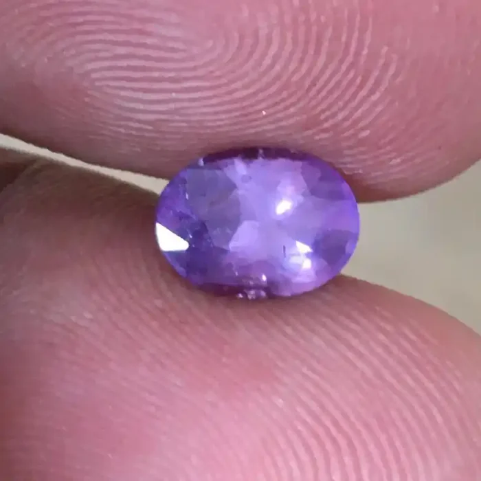 Natural Unheated Purple Sapphire Loose Gemstone Sri Lanka New