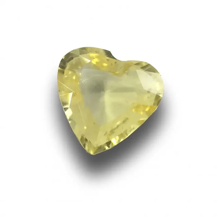 Natural Unheated Yellow Sapphire Loose Gemstone New Sri Lanka
