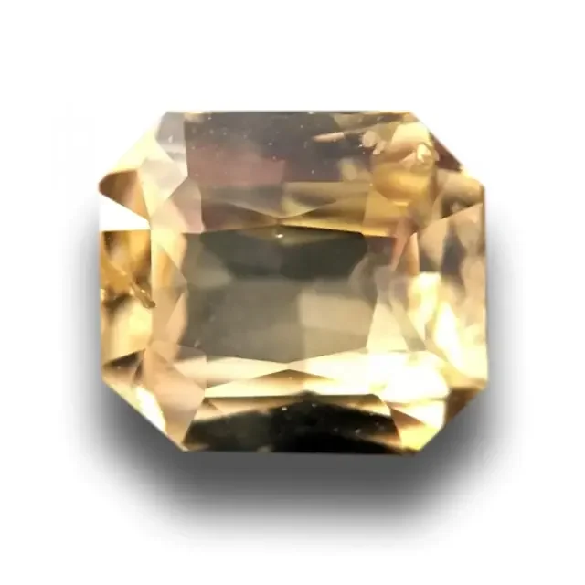 Natural Unheated Yellow Sapphire Loose Gemstone New Sri Lanka