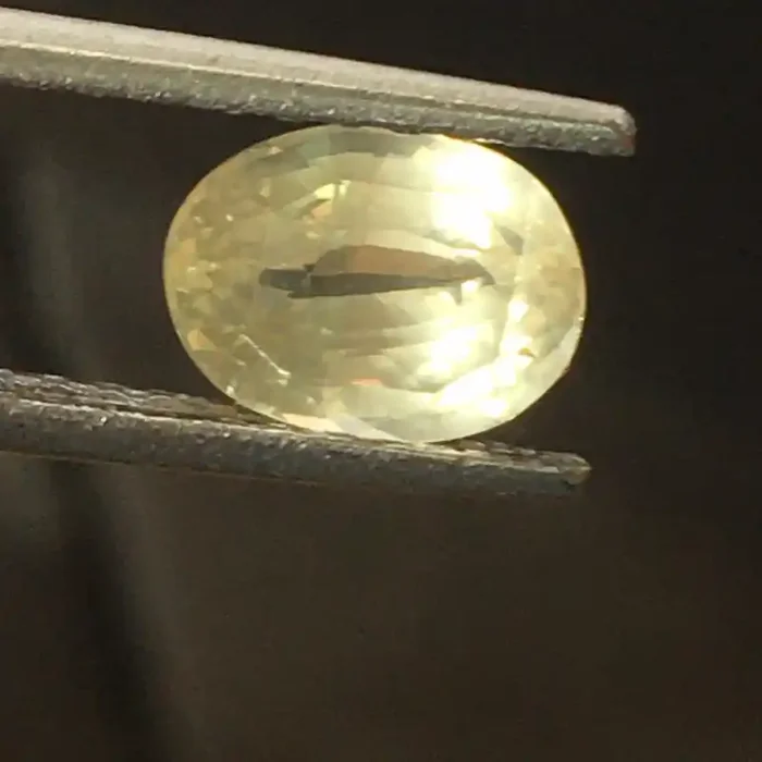 Natural Unheated Yellow Sapphire Loose Gemstone New Sri Lanka