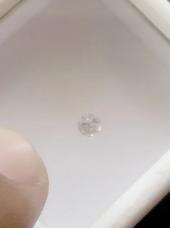 NATURAL WHITE DIAMOND 0.16CTWSIZE-1PCS