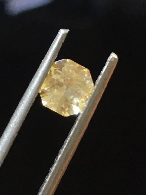 Natural Yellow Sapphire Certified Loose Gemstone Sri Lanka – New