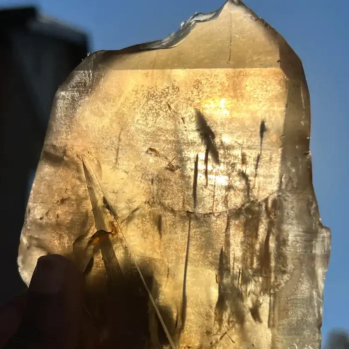 Natural Zambian Citrine, Citrine Quartz From Mansa, Zambia, Citrine Points
