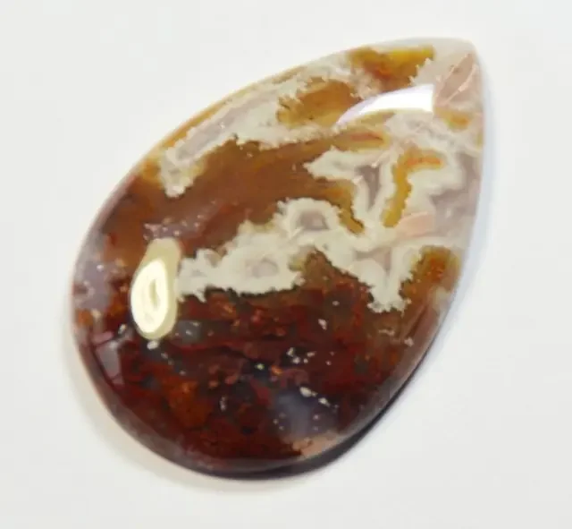 NEW ARRIVAL 38mm AAA Agua Nevada Agate cabochon.