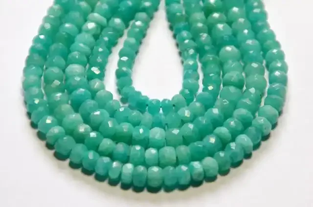 NEW ARRIVAL AAA Amazonite faceted beads 9