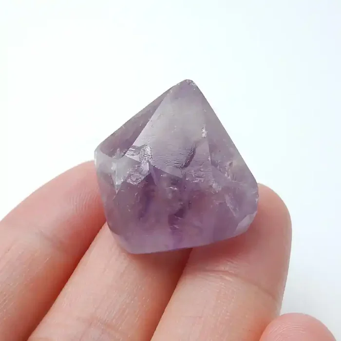 New Triangle Amethyst cabochon bead for desinger purple stone B27