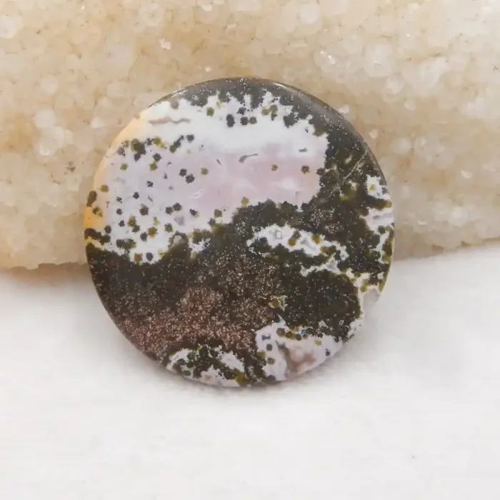 Ocean Jasper Pendant ,Natural Ocean Jasper ,Heart Pendant ,Wholesale H475