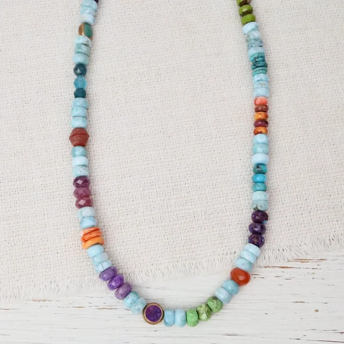 One of a Kind Loving Larimar Necklace
