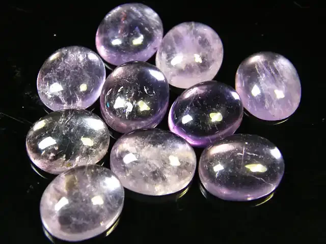 PARCEL CABOCHON 12 X10 MM AMETRINE ,40 CARATS AG 1830