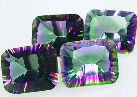 PARCEL OF 4 ‘GALAXY‘ MYSTIC QUARTZ 12CTS [S4782 ]