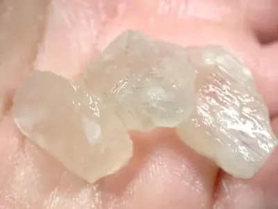 Parcel Selenite 3 pieces RO43