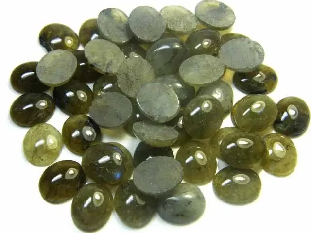 PARECL CABOCHON 12 X10 MM QUARTZ,168 CARATS AG 1773