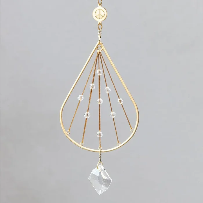 Peace/Tranquility Crystal Mini Suncatcher