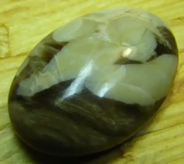 PEANUT WOOD JASPER CABOCHON STONE 20.35 CTS