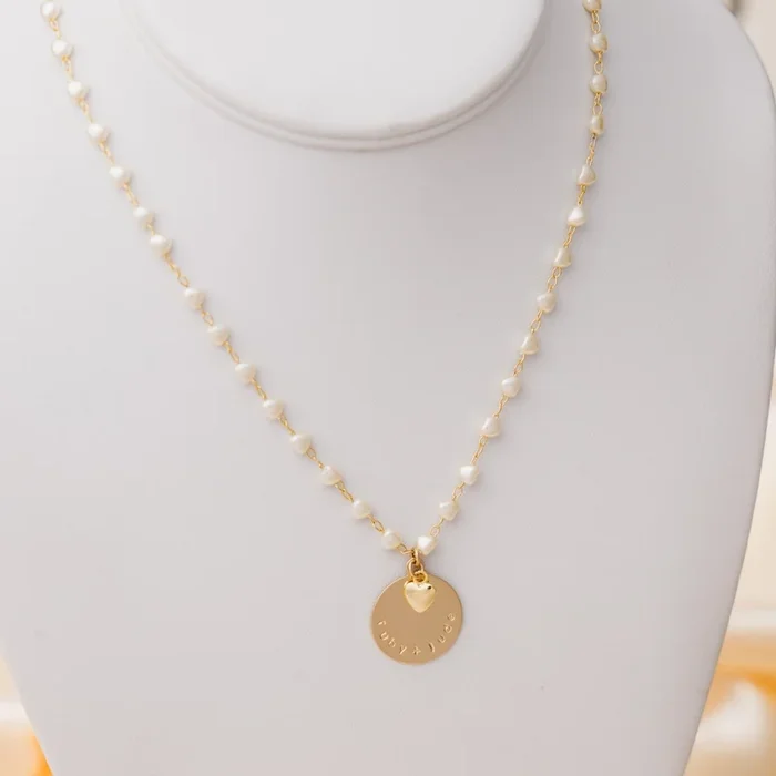Pearl of my Heart Necklace