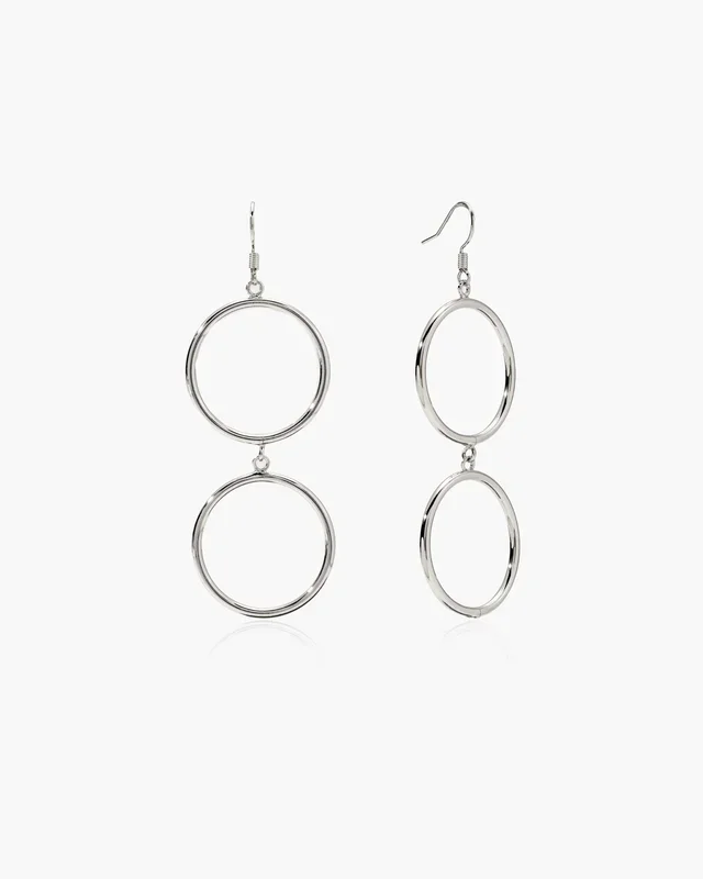 Pendientes de aro en plata