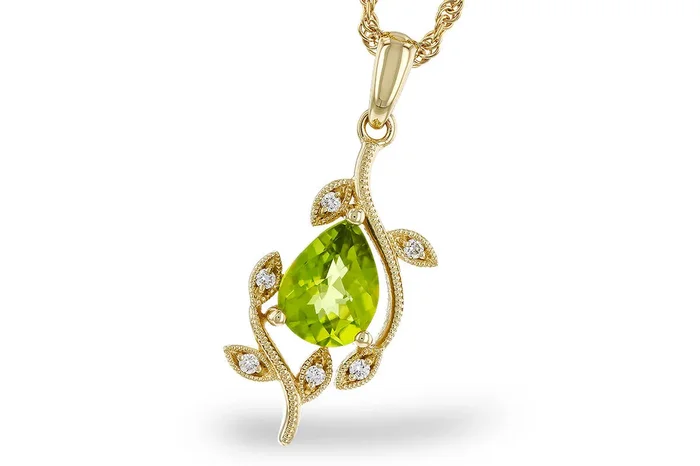 Peridot Vine Pendant